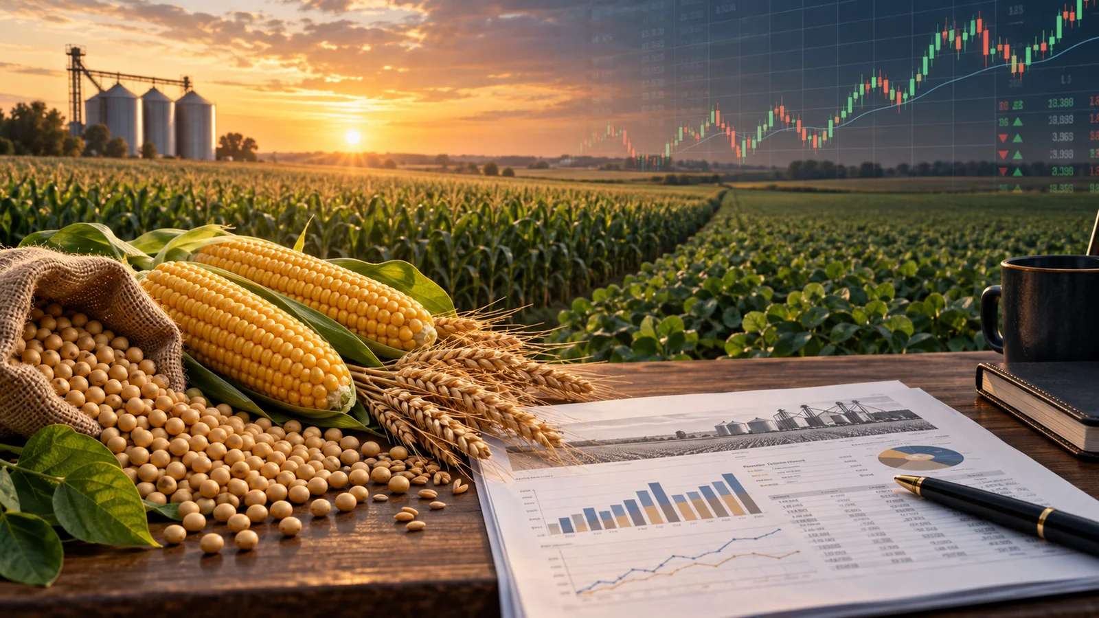 Giá Nông Sản CBOT Biến Động Vì Đâu? Cách Đọc WASDE, Mùa Vụ, Thời Tiết Và USD